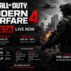 کال آو دیوتی Modern Warfare 4 وارد مرحله بتا شد؛ جزئیات نسخه PC و پیش‌بارگذاری اعلام شد